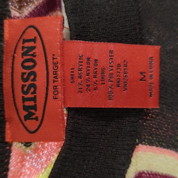 Missoni For Target Sweater Zig Zag Dress Size M - Picture 4 of 4